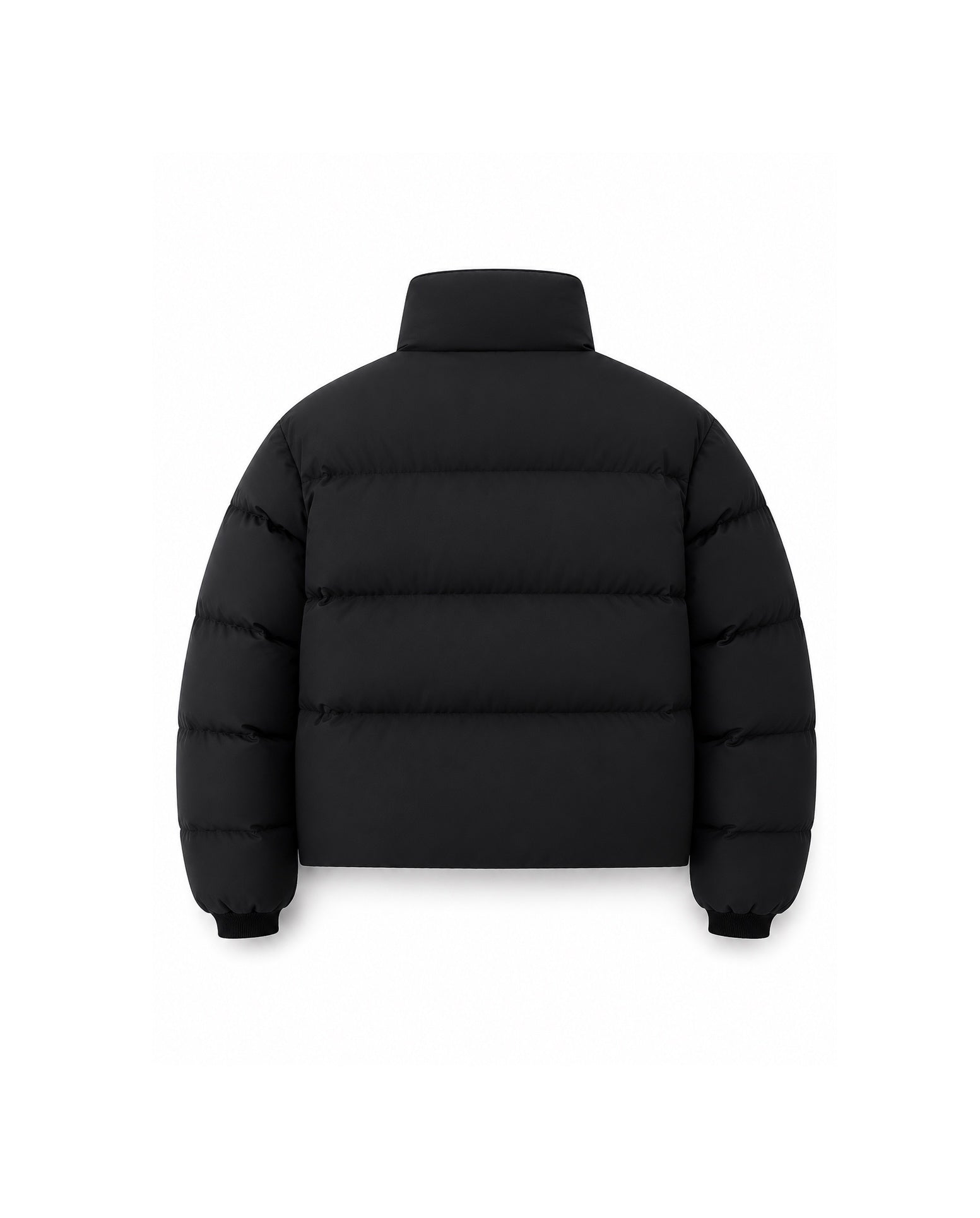 Mens Puffer Jacket in Black
