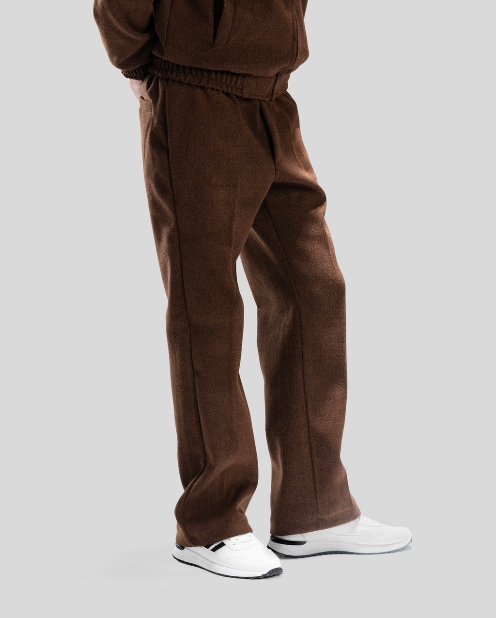 WOOL TRACK PANTS