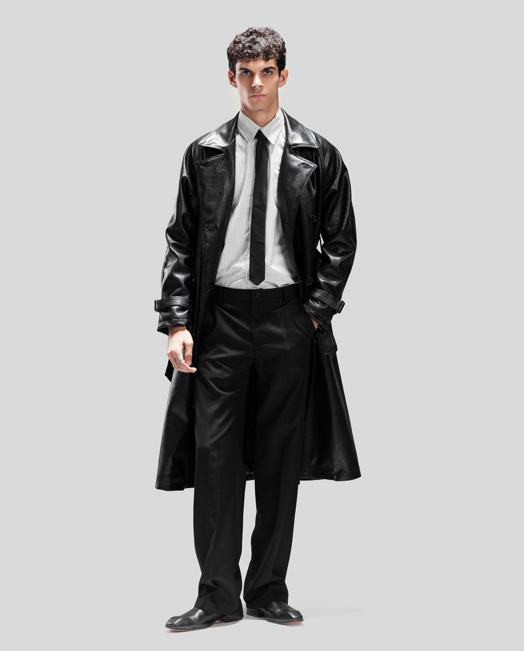 STRAIGHT LEG PANTS IN WOOL
