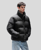 MEN PUFFER JACKET IN BLACK