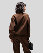 WOOL TRACK TOP