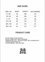 CHINO FLARED IN BLACK