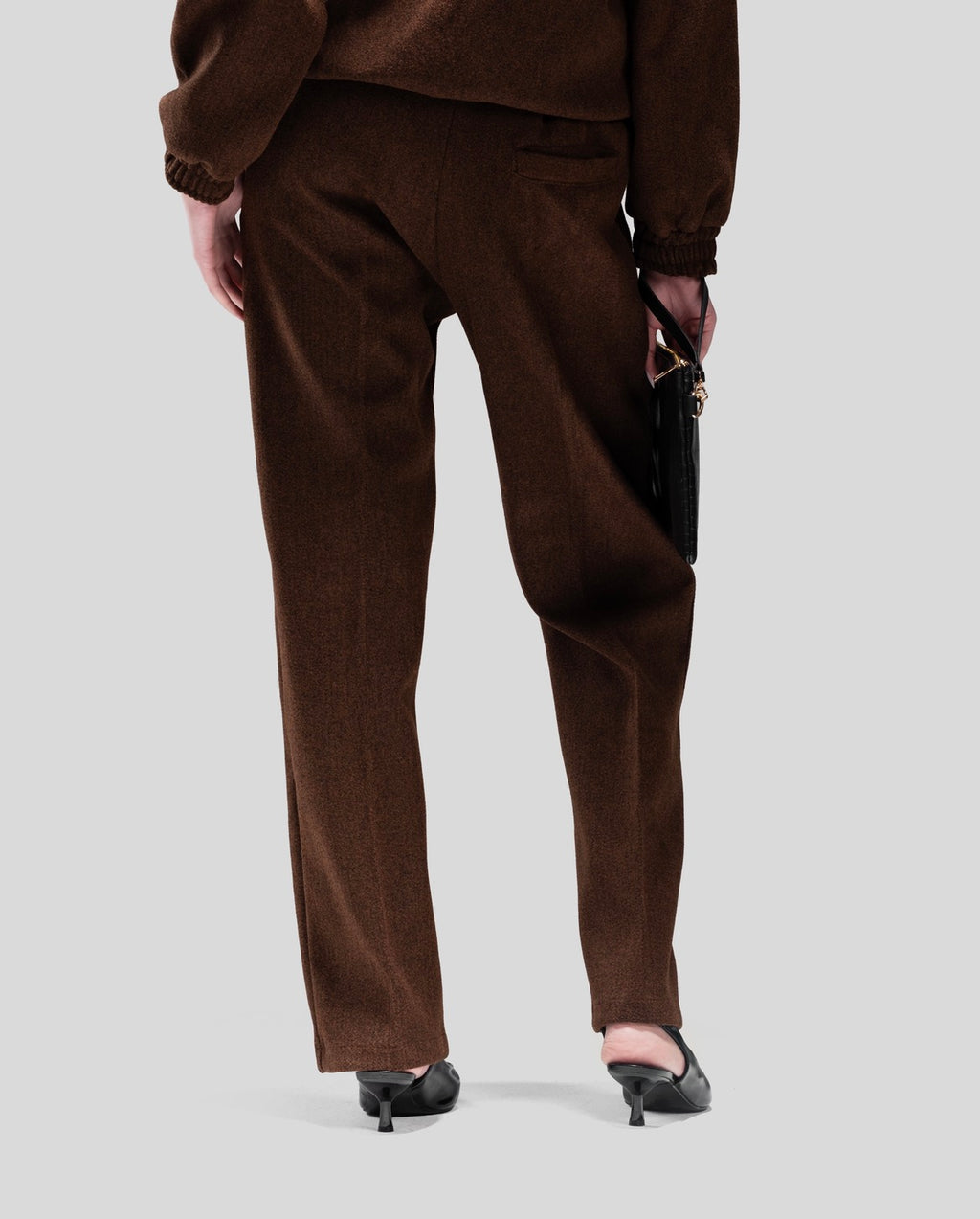 WOOL TRACK PANTS