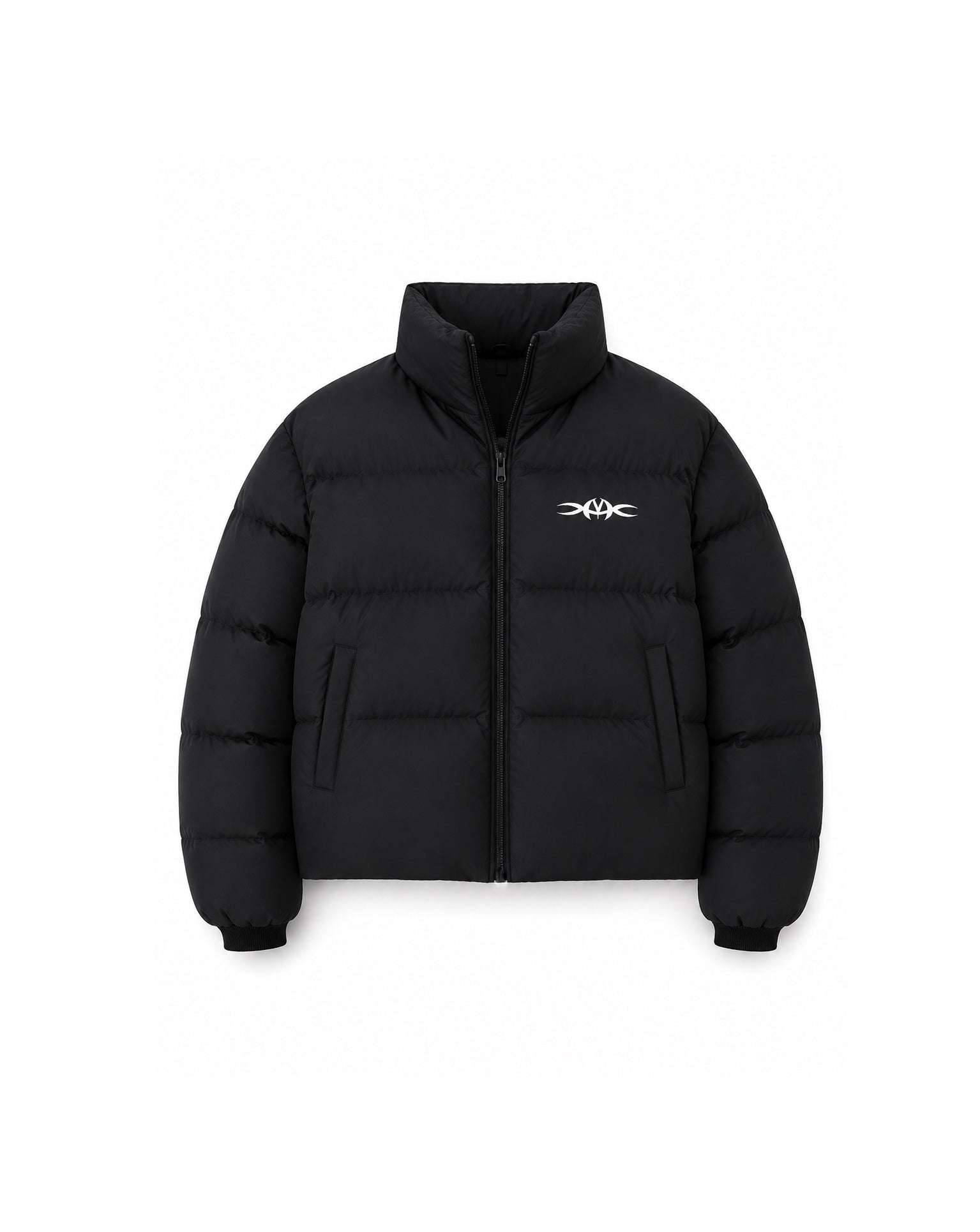 Mens Puffer Jacket in Black
