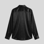BLACK SHIRT WITH BOW