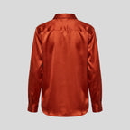 SATIN SHIRT WITH BOW
