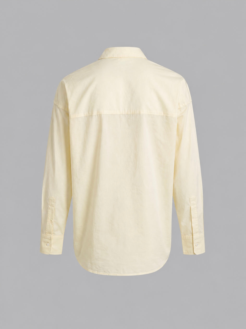 RELAXED SHIRT COTTON IN BABY YELLOW