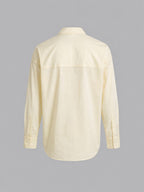 RELAXED SHIRT COTTON IN BABY YELLOW