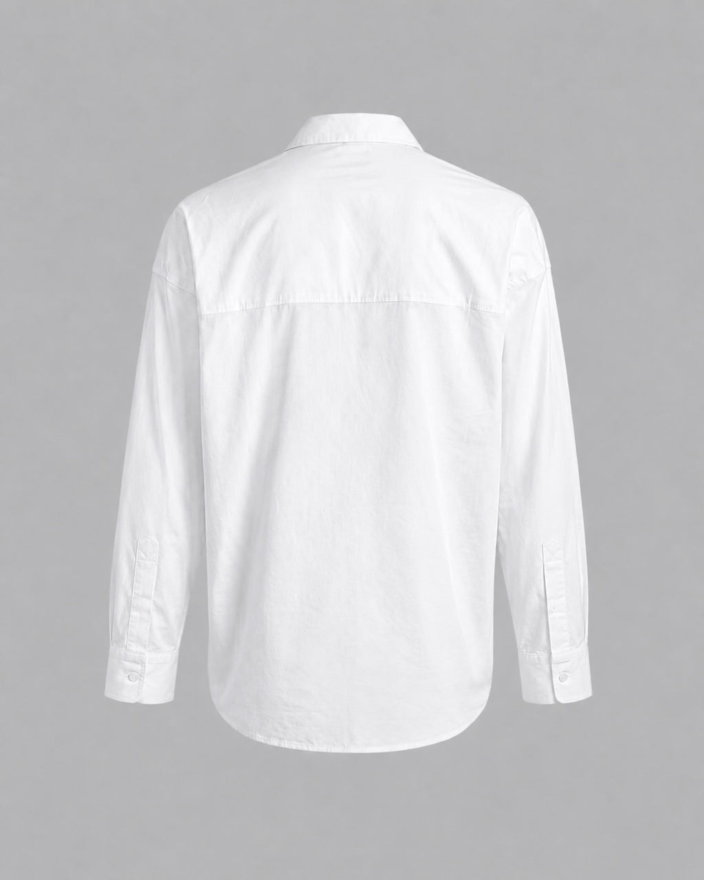 RELAXED SHIRT COTTON IN WHITE