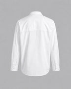 RELAXED SHIRT COTTON IN WHITE